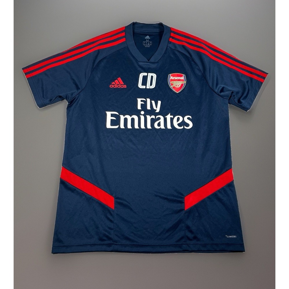 Arsenal FC 2019 Training Shirt Men M Adidas Soccer Jersey EH5700 ClimaCool